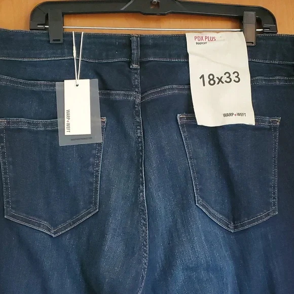Warp+Weft Bootcut Jeans size 18W - Picture 3 of 5